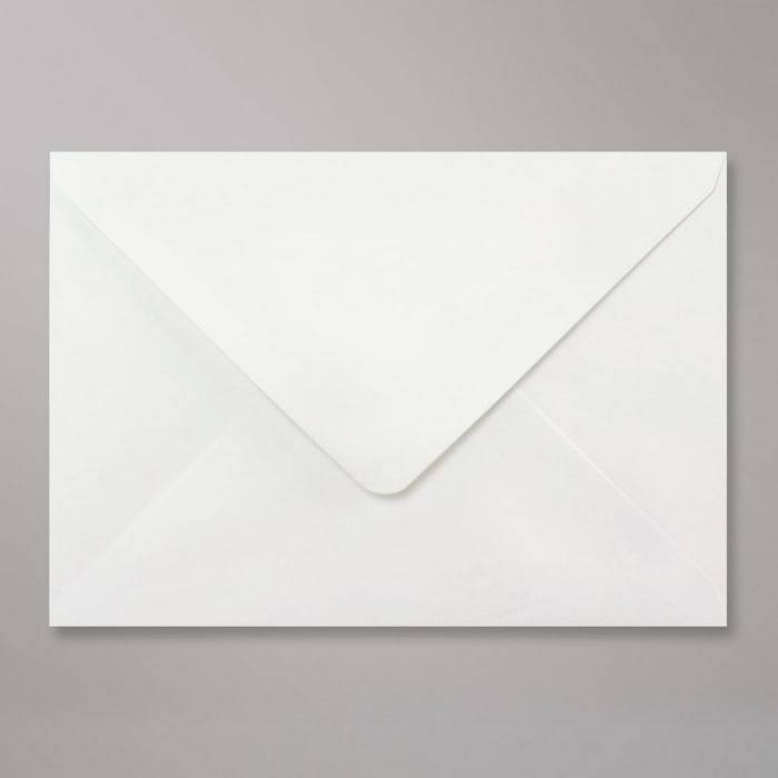 Sobres vitela color blanco