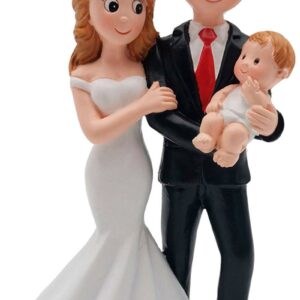 Figura pastel con bebé