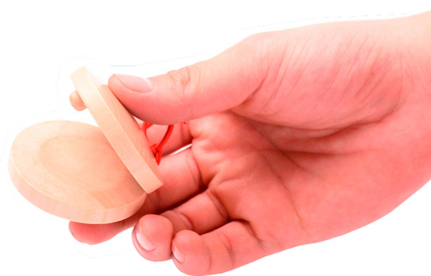 Castañuelas de madera