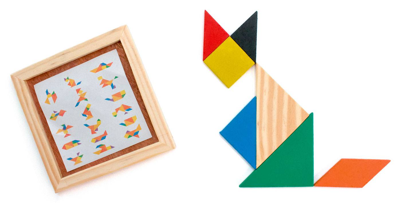 Puzzle tangram