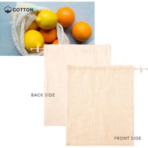 Bolsa de redecilla algodón eco