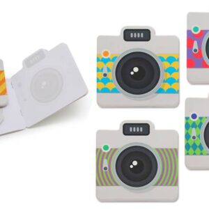 Libreta cámara de fotos vintage