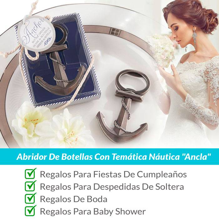Abridor ancla en caja de regalo