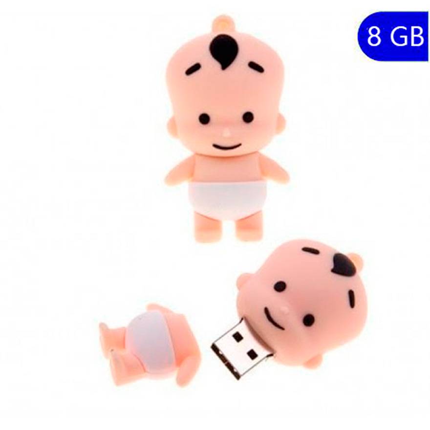 Memoria usb bebé pañal 8gb
