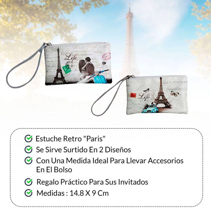 Portatodo retro "paris"