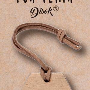 Llavero madera con display