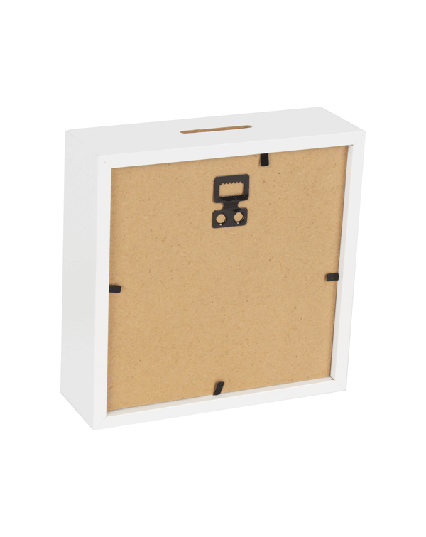 Hucha madera blanca para personalizar