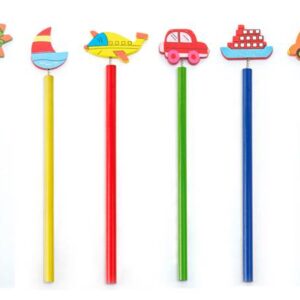 Lapiz de madera "transportes"