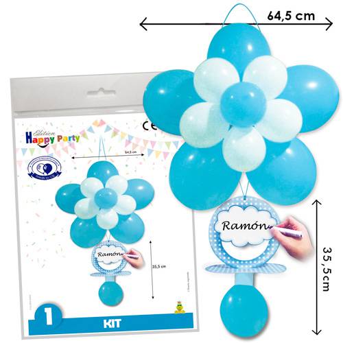 Deco kit chupete azul