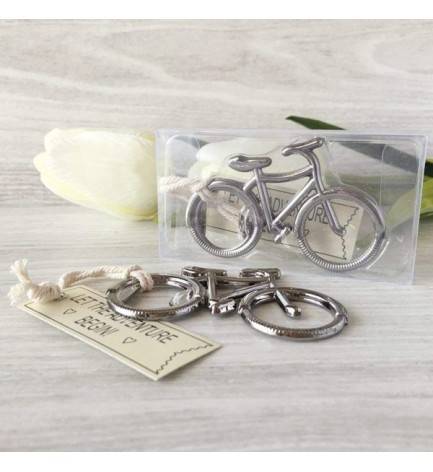 Abrebotellas “bicicleta” en caja regalo