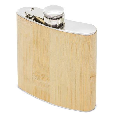 Petaca licorera bambú