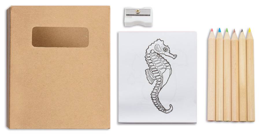 Set para colorear eco infantil