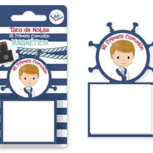 Taco de notas imán mi primera comunión