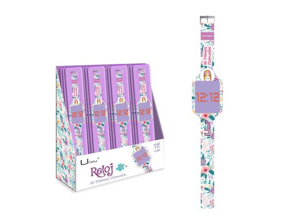 Reloj led mi primera comunión