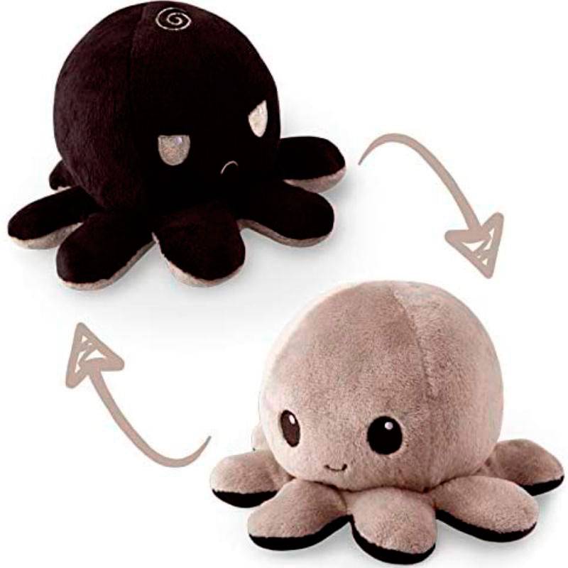 Peluche pulpo reversible 20 cm