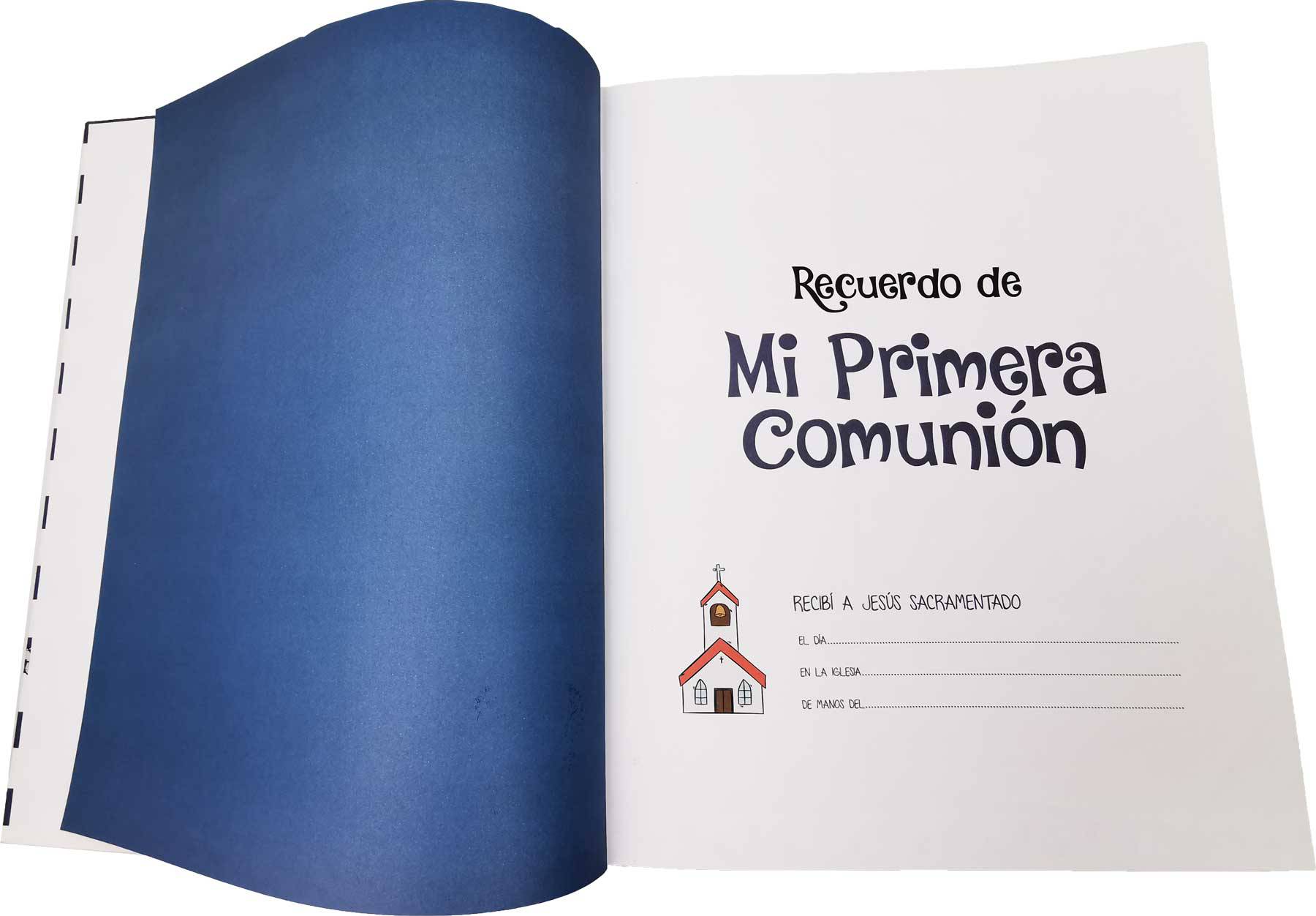 Maletín más libro firmas mi primera comunión niño