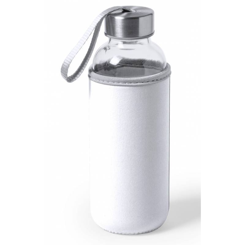 Bidón botella de cristal neopreno (sin impresión)
