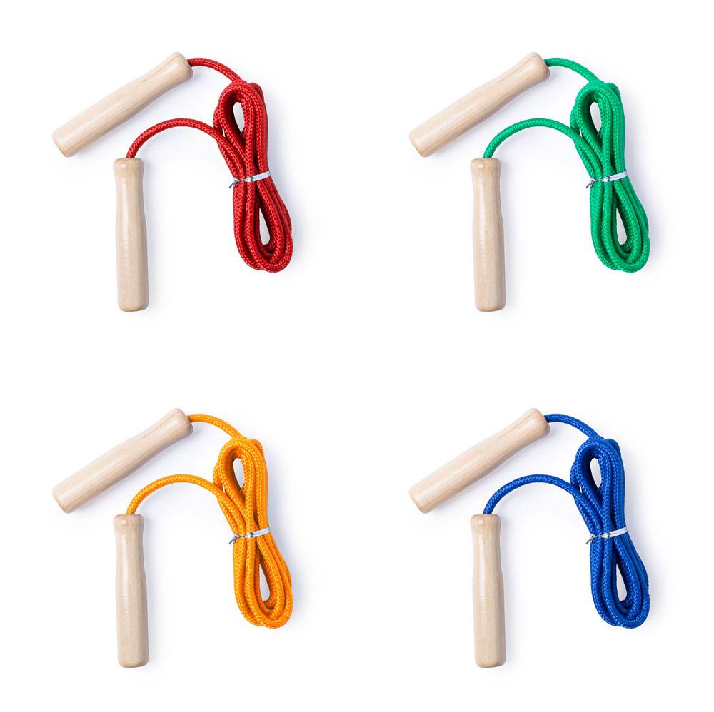 Comba saltar de madera 240 cm verde