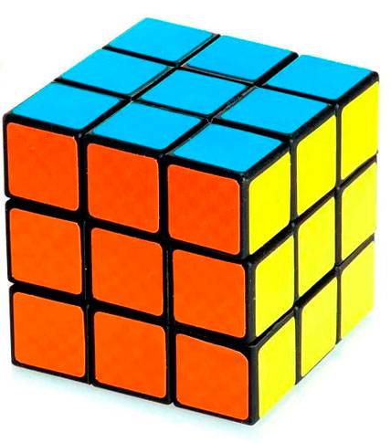 Cubo mágico rubik en display