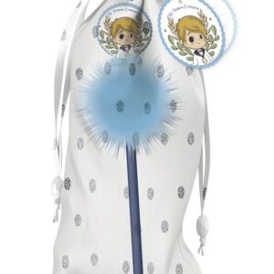 Bolígrafo con pompom comunión en bolsita