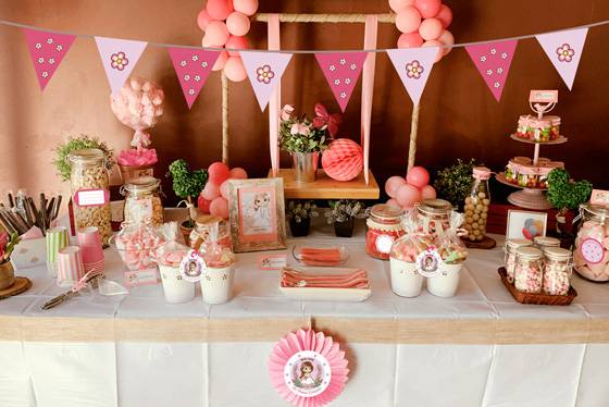 Set candy-bar primera comunión niña