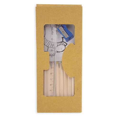 Set lápices + libro pintura + accesorios