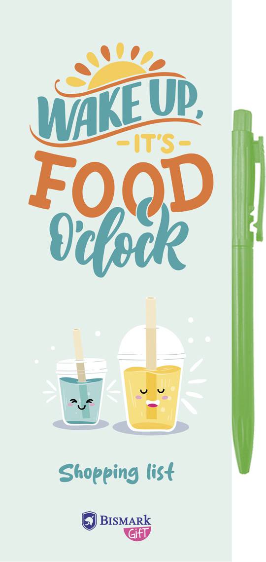 Libreta imantada lista compra + bolígrafo