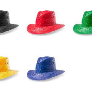 Sombrero de paja de colores