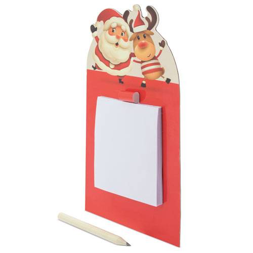 Libreta navideña imantada