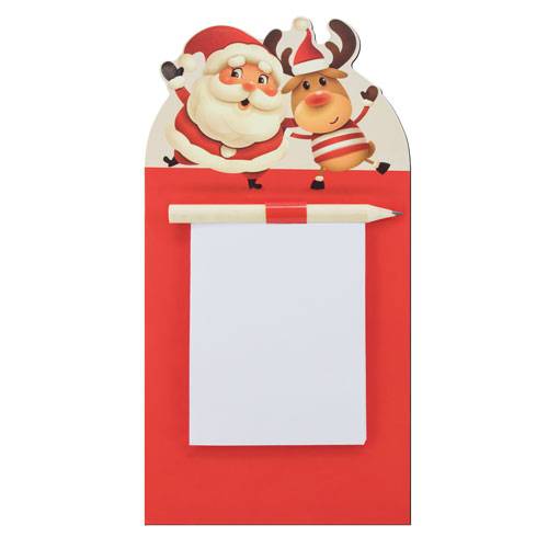 Libreta navideña imantada