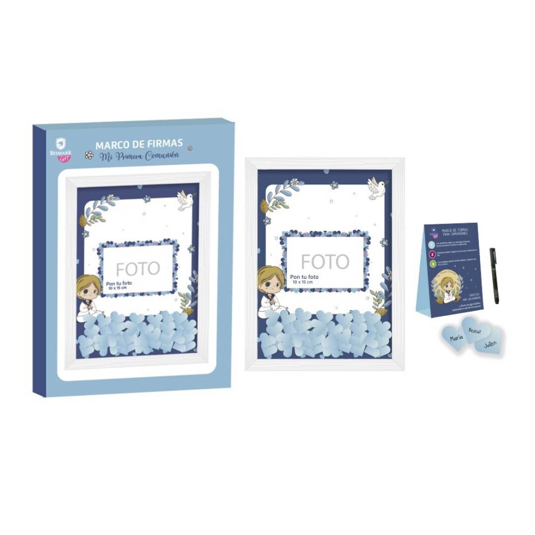 Cuadro invitados primera comunion niño
