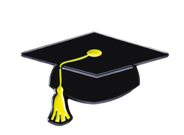 Pin graduación birrete amarillo – regalos graduaciones