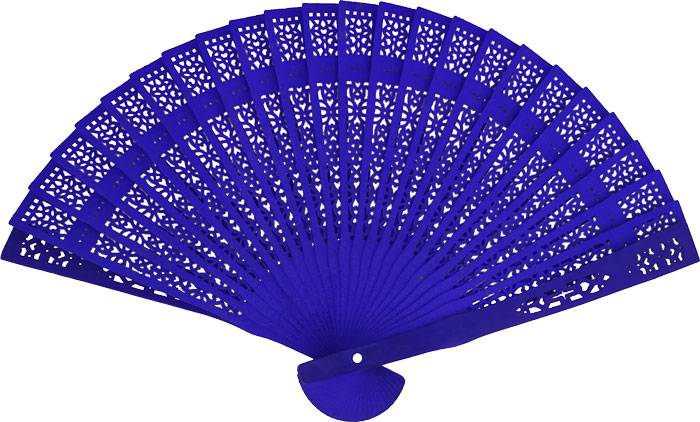 Caja de 600 abanicos de madera calado