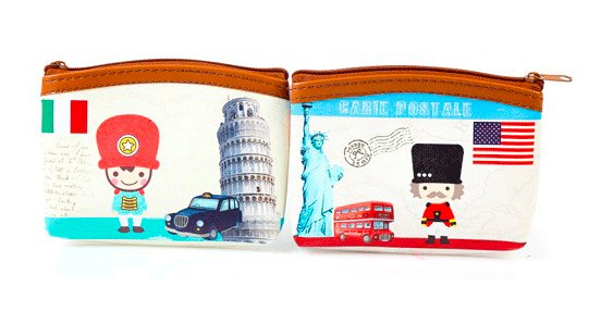 Caja de 600 monederos british style