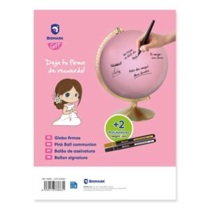 Firmas 1ª comunión niña en forma de globo