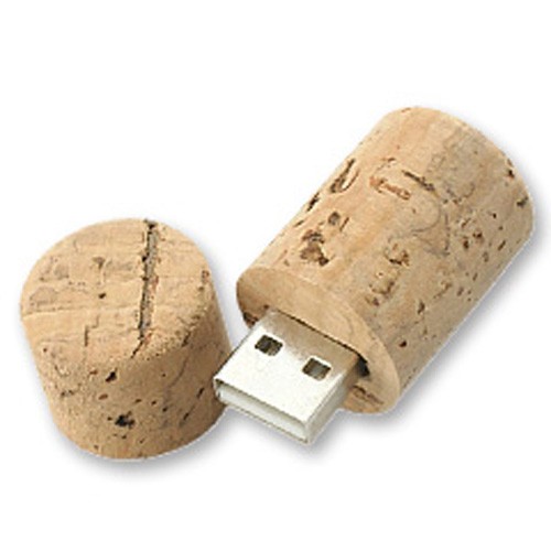 Usb corcho tapón botella vino 4gb