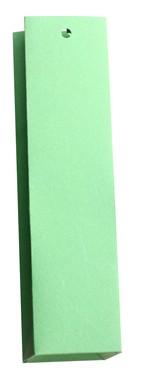 Caja de cartón lisa verde