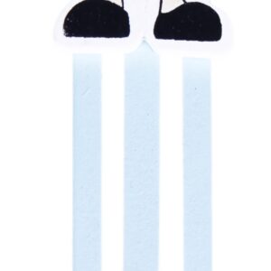 Pack 6 punto de libro clip piratas azul