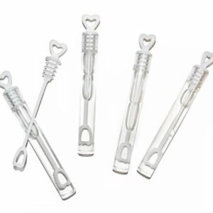 Lote 24 pompero de jabón  "corazones"