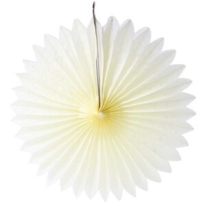 Rosetas de papel marfil