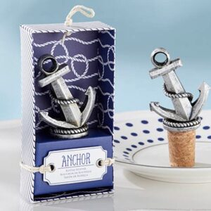 Tapón botella "ancla anchor" en caja regalo
