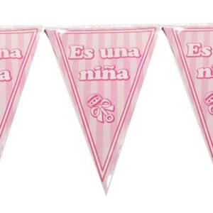 Guirnalda pvc "es una niña"