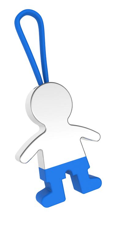 Llavero niño pantalon azul