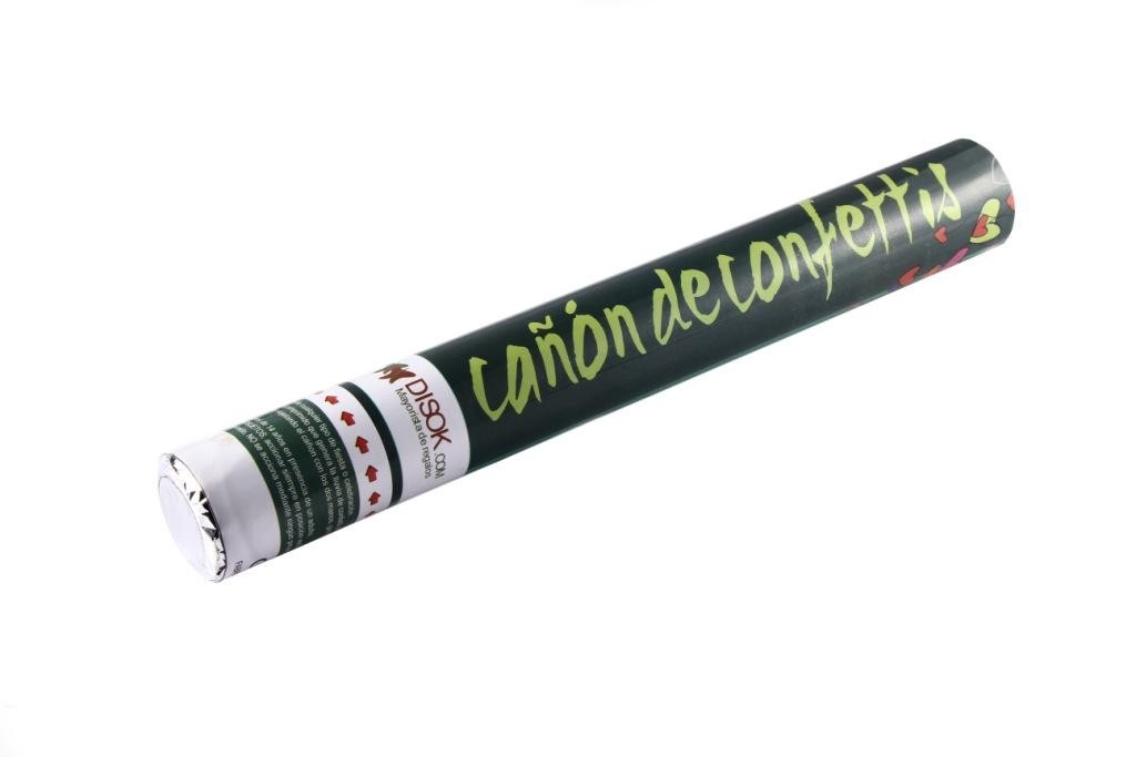 Cañón confeti bodas y fiestas 40 cm