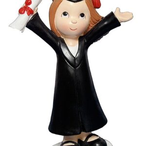 Figura niña graduada