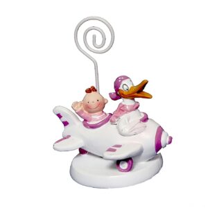 Pinza portanotas avioneta niña