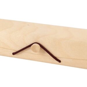 Estuche de bambú kraft rectangular