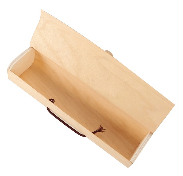 Estuche de bambú kraft rectangular