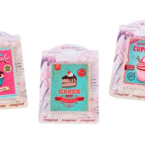 Imán retro "cupcake"