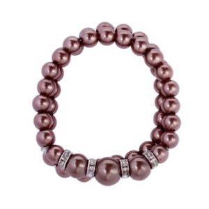 Pulsera perlas "woman" en caja de regalo